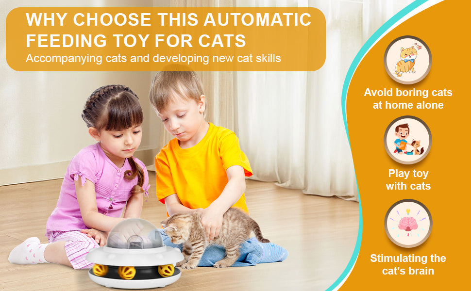 Flying Saucer Pet Slow Feeder – Interactive Puzzle Toy Ather Craft LLC