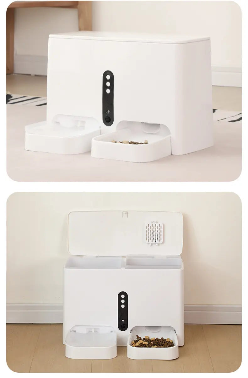 Smart Pet Feeder with Camera – Auto Food & Water Dispenser Ather Craft LLC