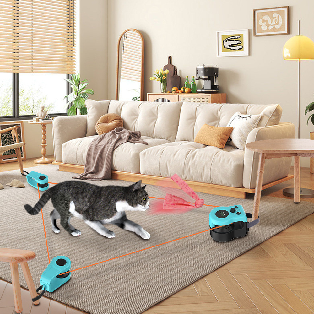 Interactive Cat Treadmill Toy – Adjustable Speed & Chase Game Ather Craft LLC