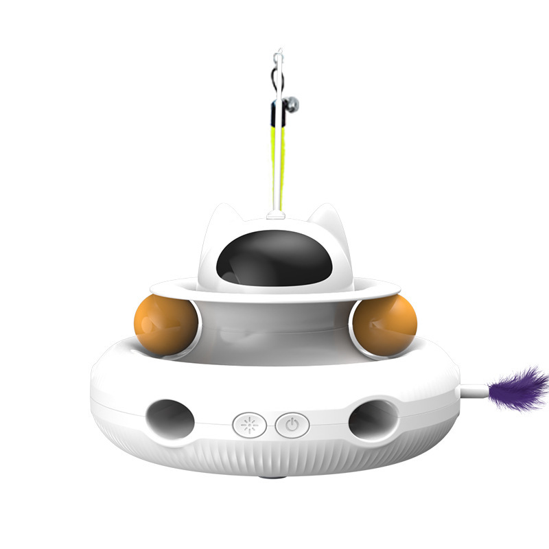 Automatic Laser Cat Toy – Electric Turntable Ather Craft LLC