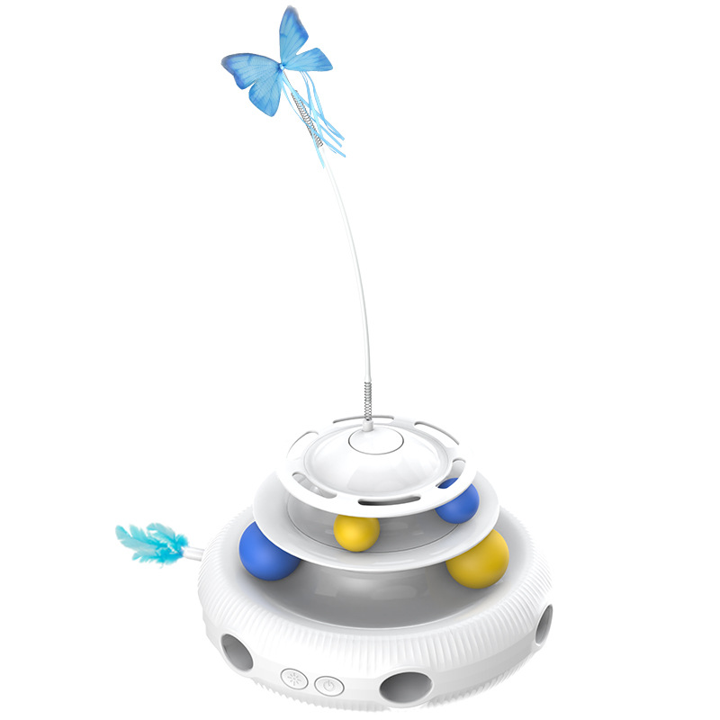 Automatic Laser Cat Toy – Electric Turntable Ather Craft LLC