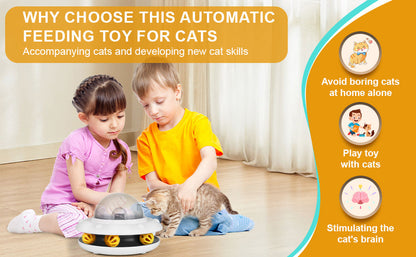 Flying Saucer Pet Slow Feeder – Interactive Puzzle Toy Ather Craft LLC
