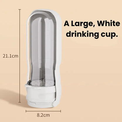 2-in-1 Pet Travel Feeder – Foldable Food & Water Cup Ather Craft LLC