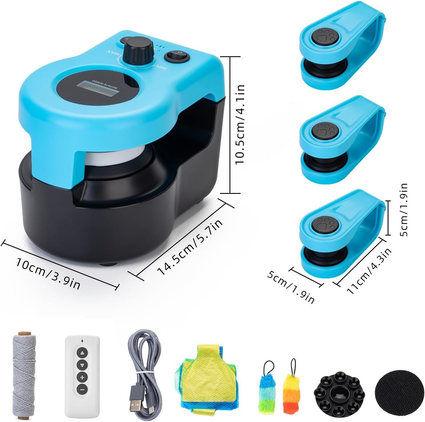 Interactive Cat Treadmill Toy – Adjustable Speed & Chase Game Ather Craft LLC
